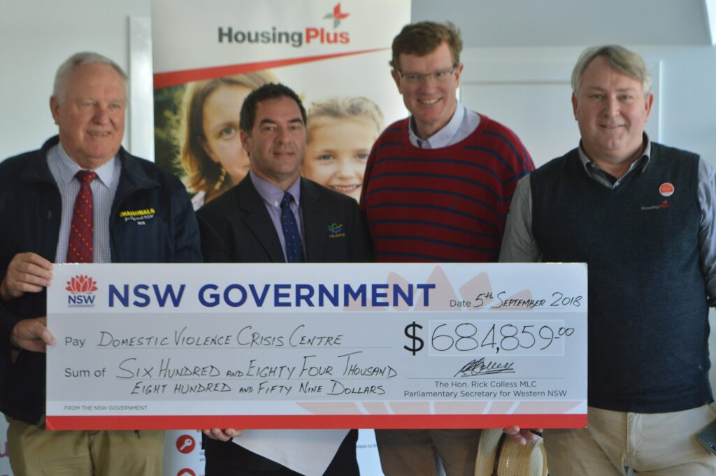 NSW Government Domestic Violence Crisis Centre donation